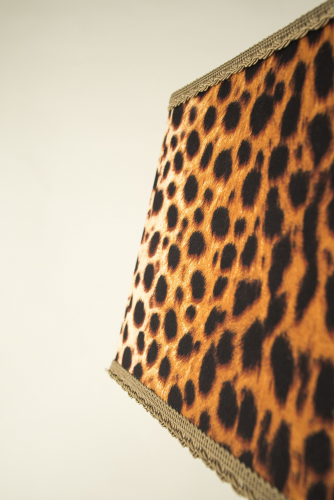 Pantalla cuadrada leopardo