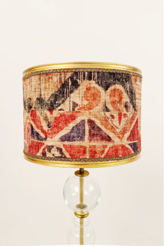 Pantalla Metálica Kilim Redonda 30