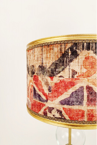 Pantalla Metálica Kilim Redonda 30