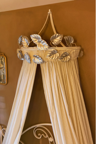Dosel Ninfa hojas plata